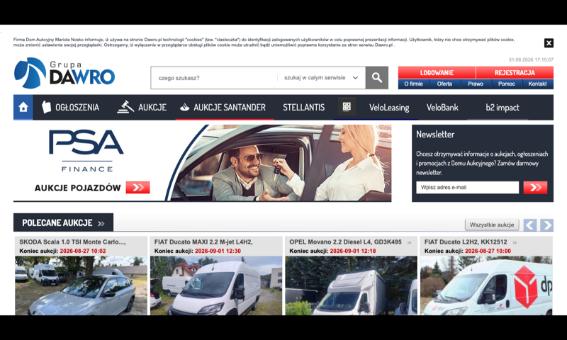 Dawro — homepage