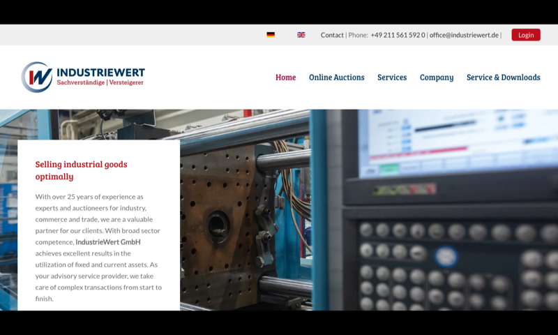 IndustrieWert — homepage
