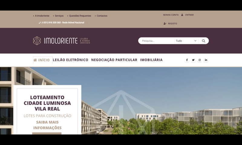 Imoloriente — homepage