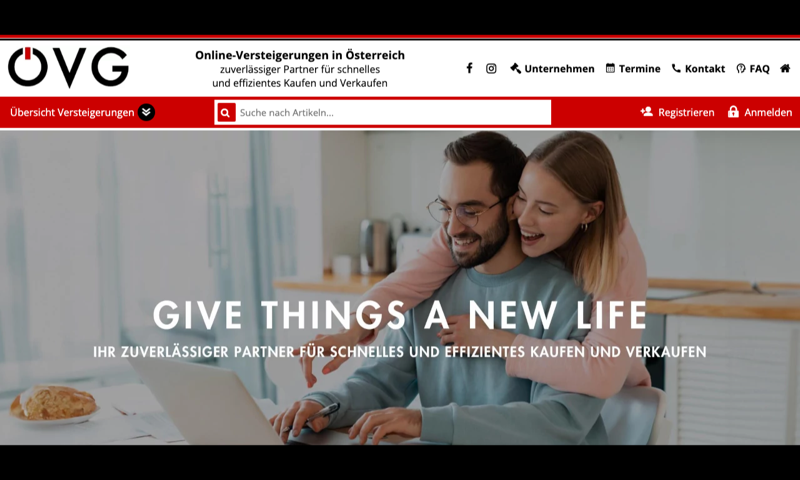 ÖVG Versteigerungen — homepage