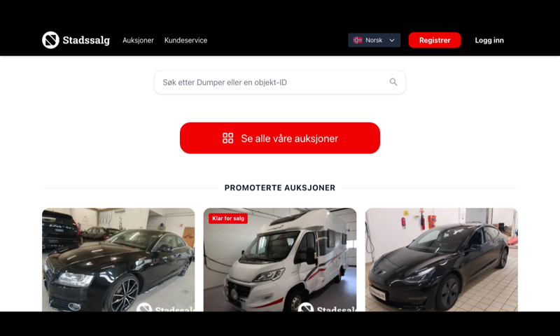 Stadssalg — homepage